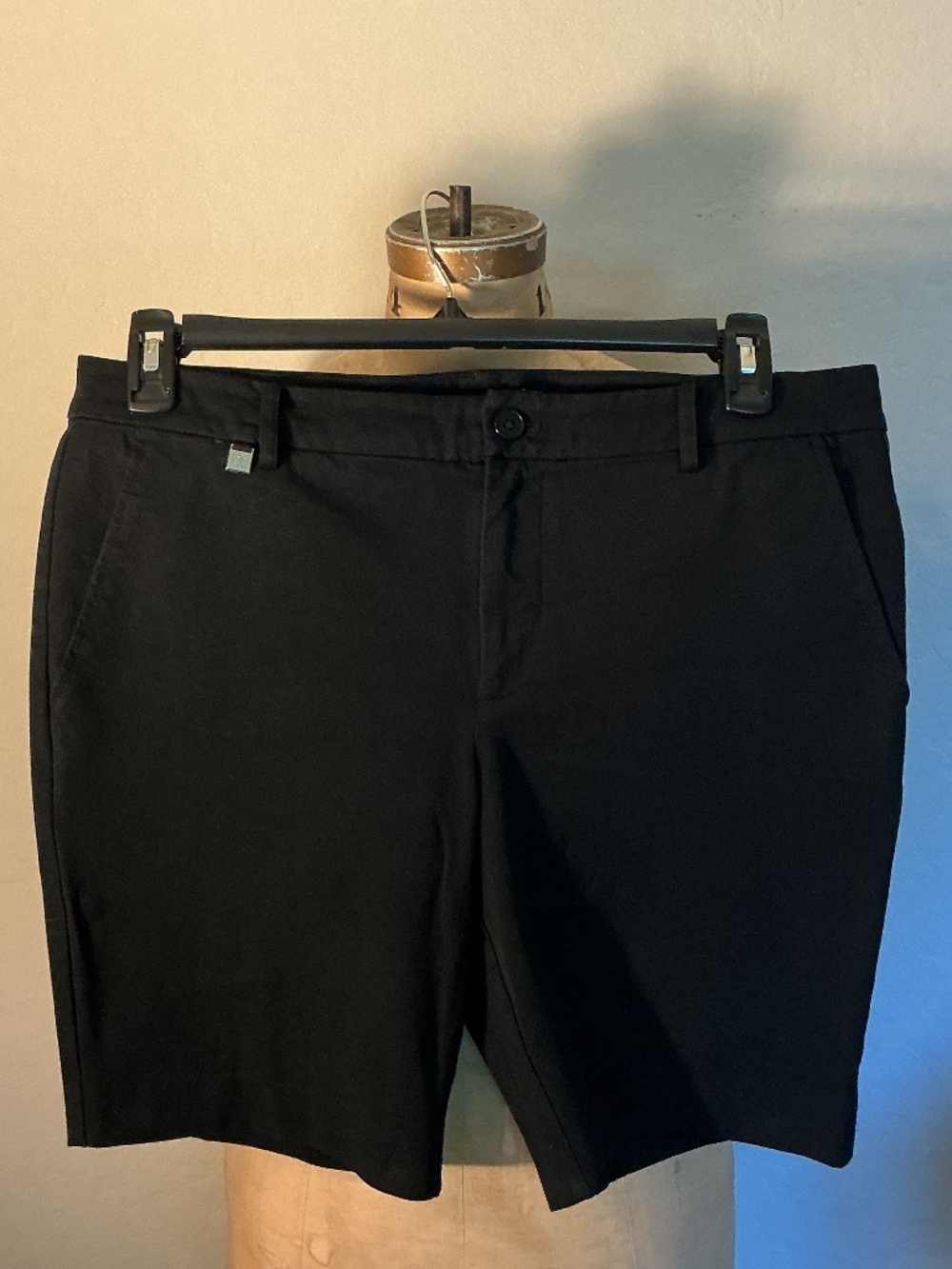 Lauren Ralph Lauren Twill Blk Shorts 12P